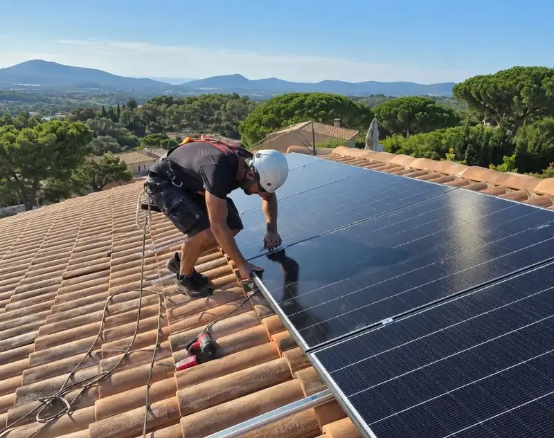 Installateur panneaux solaires Chevry — pose photovoltaïque sur toiture
