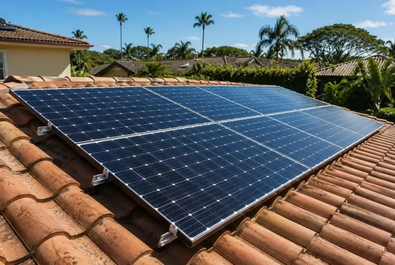 Installation de panneaux solaires à Chevry